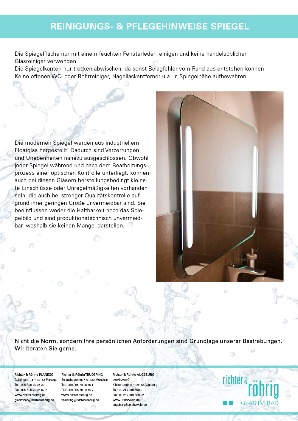 Glas im Bad Downloads Richter & Röhrig GmbH